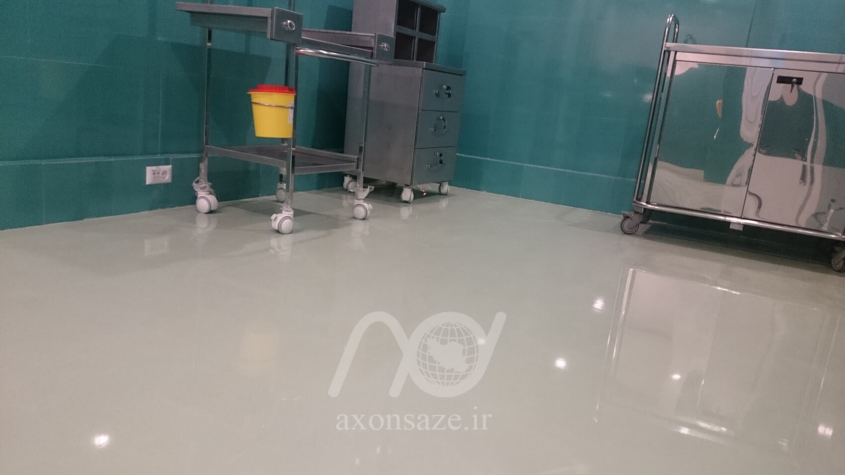 کفپوش اپوکسی آنتی باکتریال اتاق عمل زیبایی 7