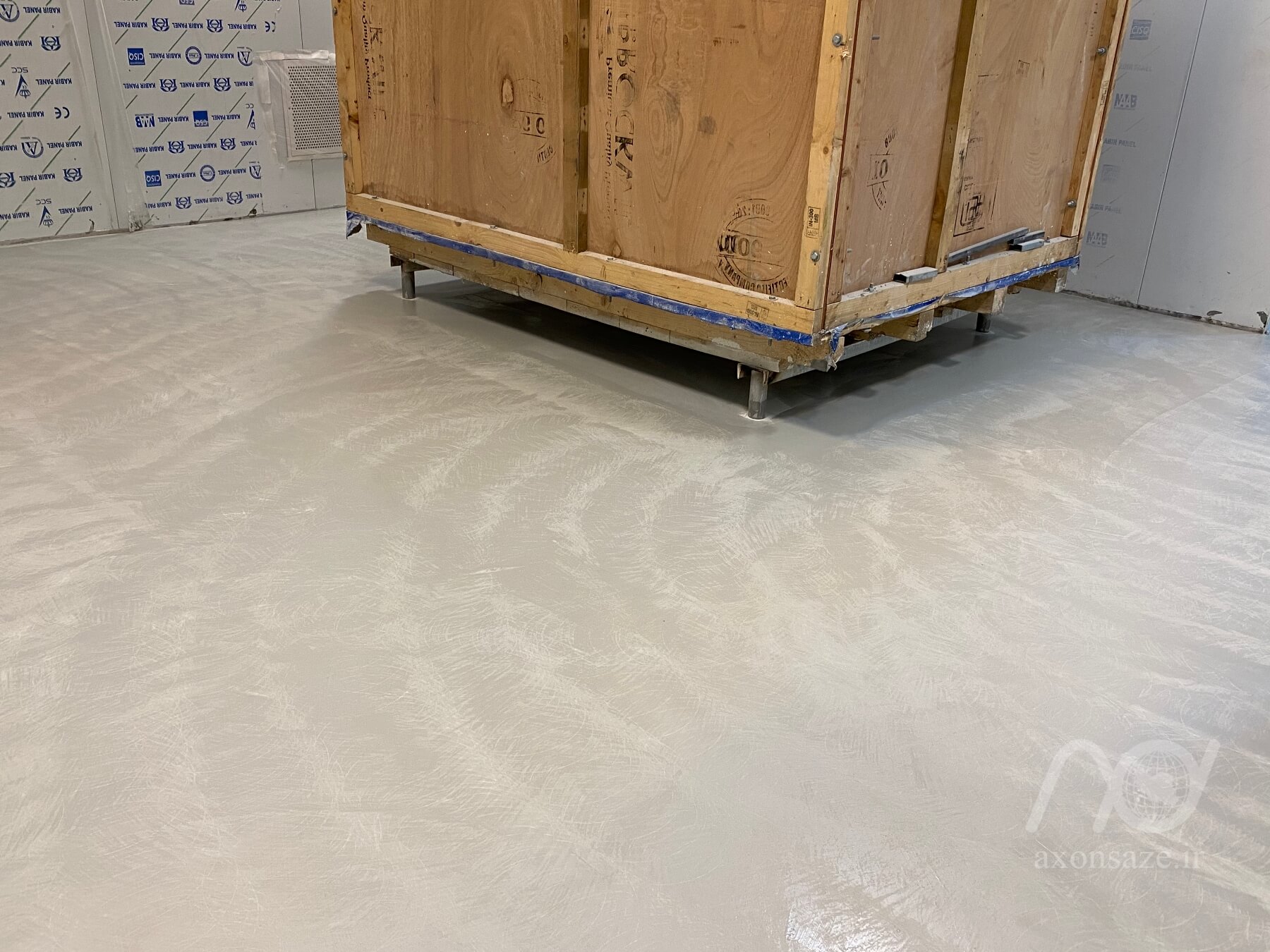 کفپوش اپوکسی دارویی شرکت فاران شیمی تویسرکان Axonsaze.ir 02